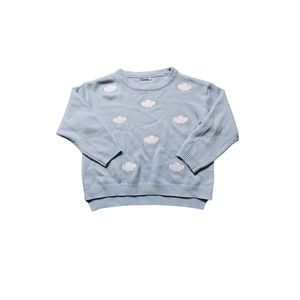 Earthbound clous blue sweater size medium